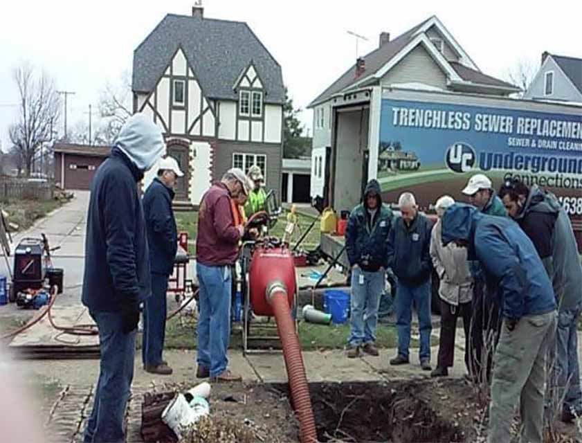 pipe bursting process