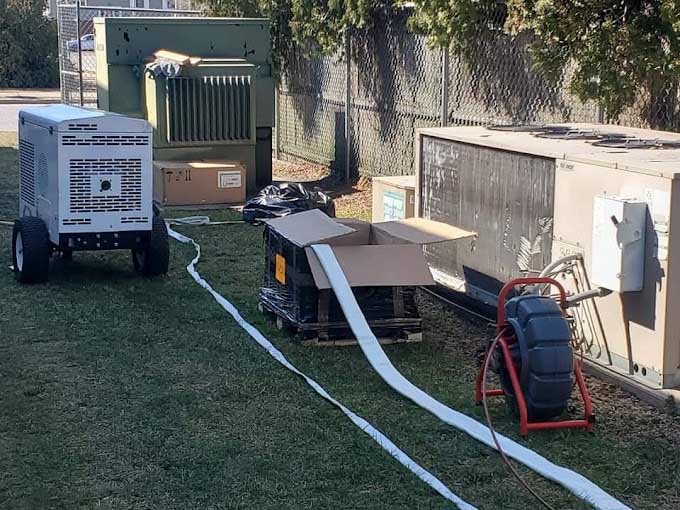 Sewer Pro Drains Staff Performing Pipe Lining Repairs